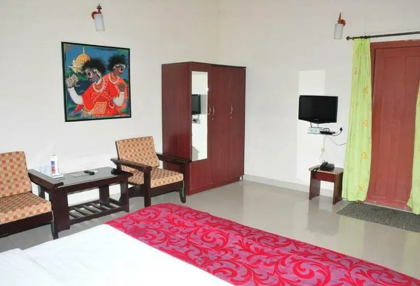 デラックスルーム, Kstdc Hotel Mayura Velapuri Belur