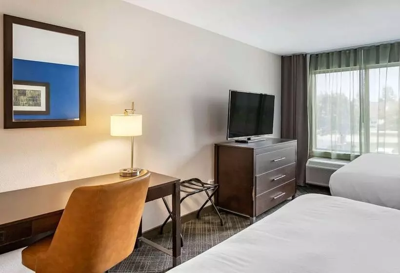 2ダブルベッドのスタンダードルーム, Comfort Inn & Suites Grand Blanc Flint