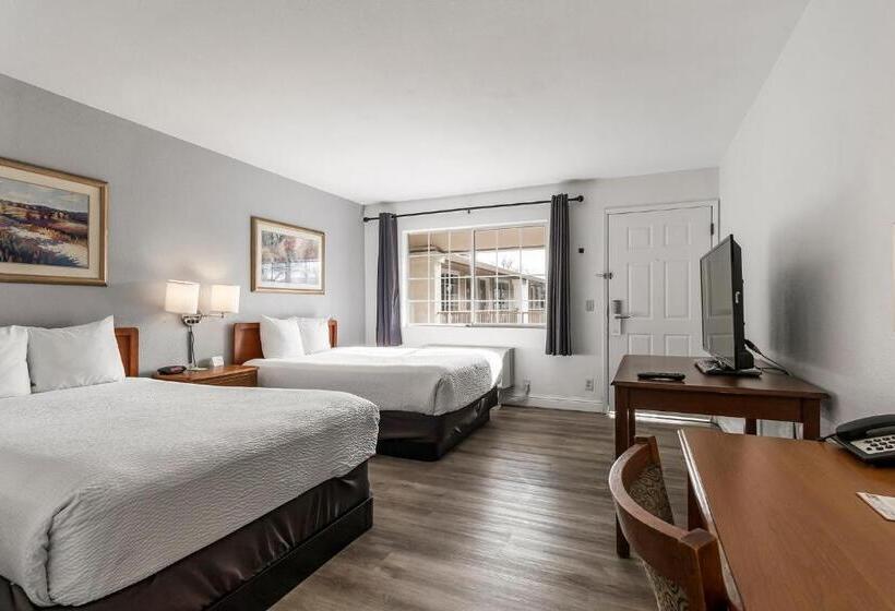 غرفه قياسيه سريرين مزدوجين, Heritage Inn Express Chico