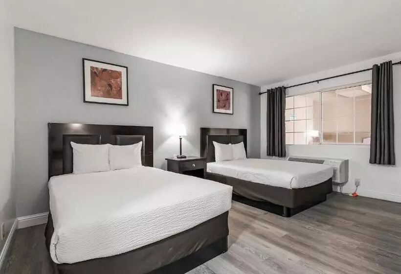 اتاق استاندارد با 2 تخت دوبل, Heritage Inn Express Chico
