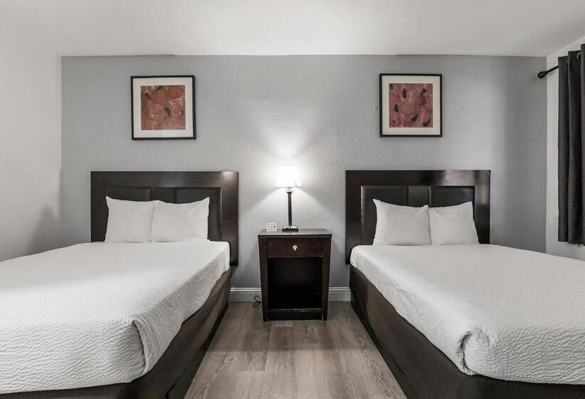 غرفه قياسيه سريرين مزدوجين, Heritage Inn Express Chico