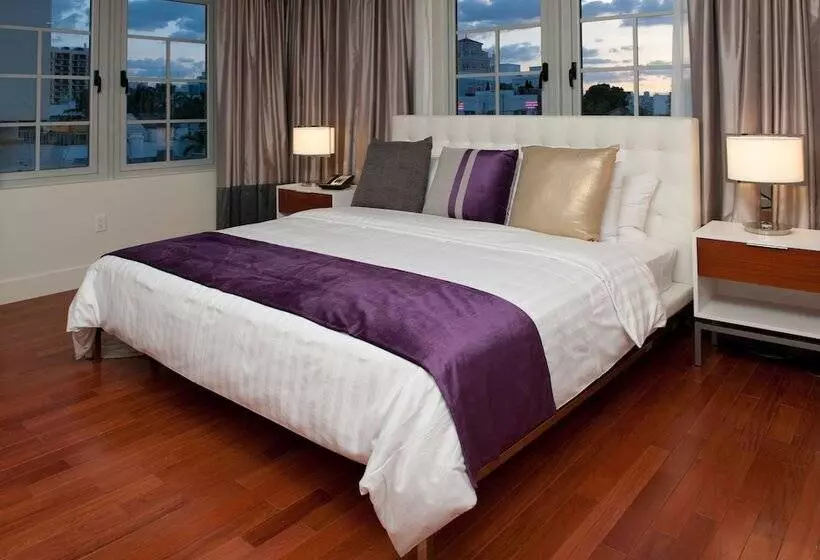 اتاق استاندارد با تخت بزرگ, Leslie Hotel Ocean Drive