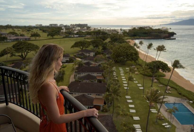 חדר סטנדרט מיטה זוגית נוף לים, Royal Lahaina Resort & Bungalows