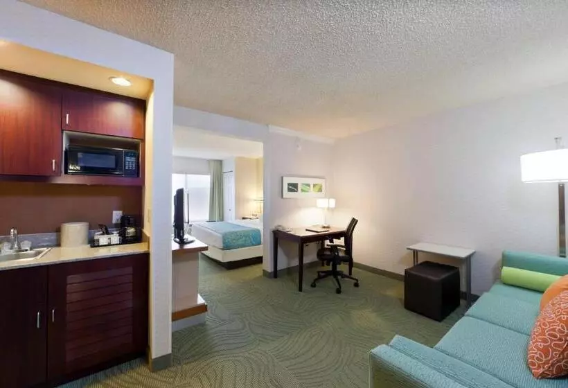 キングサイドベッドのスタンダードワンルーム, Springhill Suites Denver North/westminster