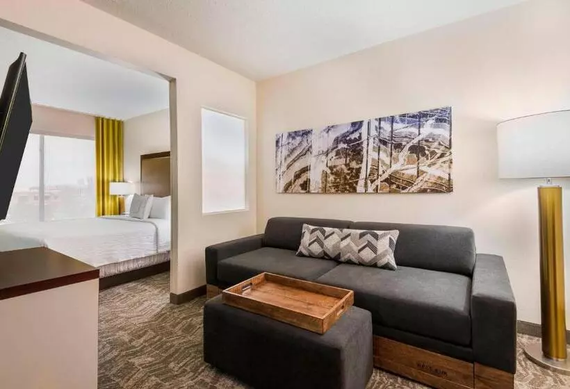 キングサイズベッドのスイートルーム, Springhill Suites Indianapolis Carmel