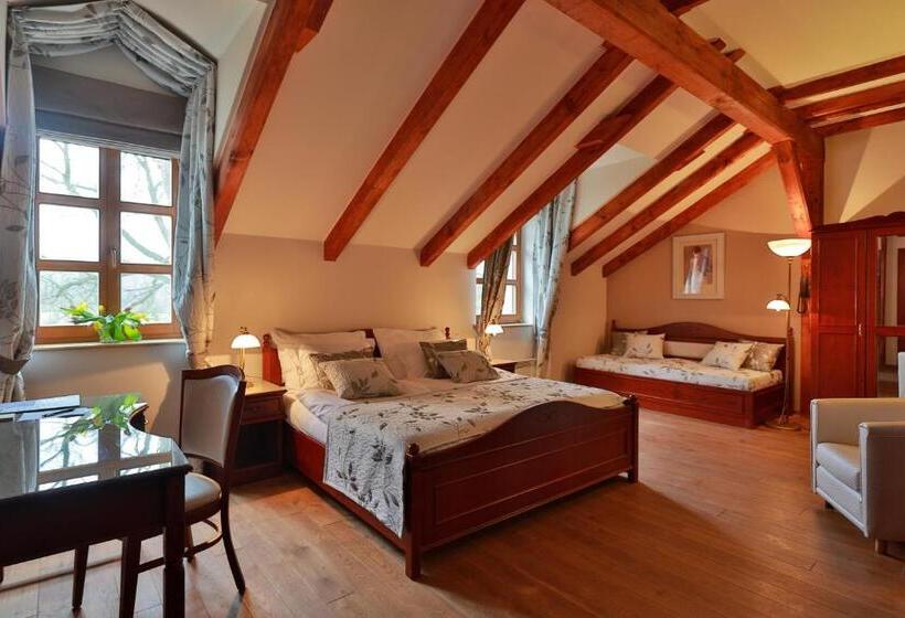 غرفة تنفيذية, Romantic Hotel Mlýn Karlstejn