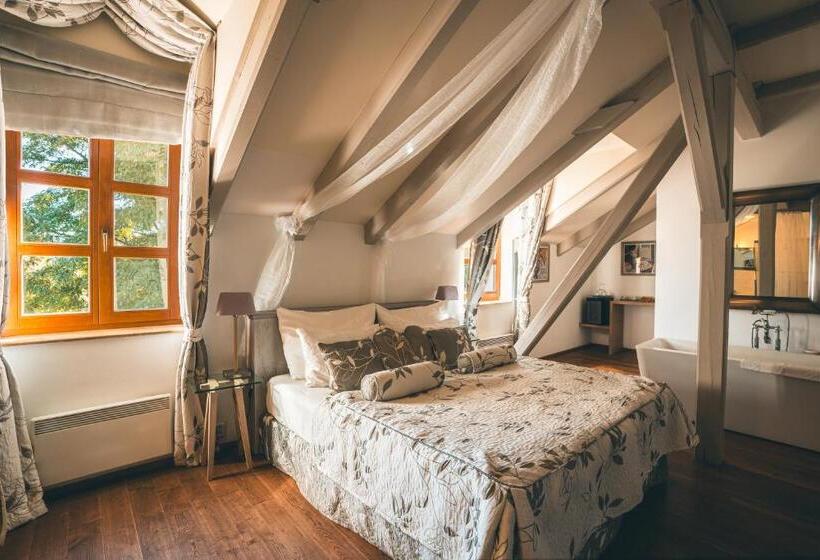 Номер Superior, Romantic Hotel Mlýn Karlstejn