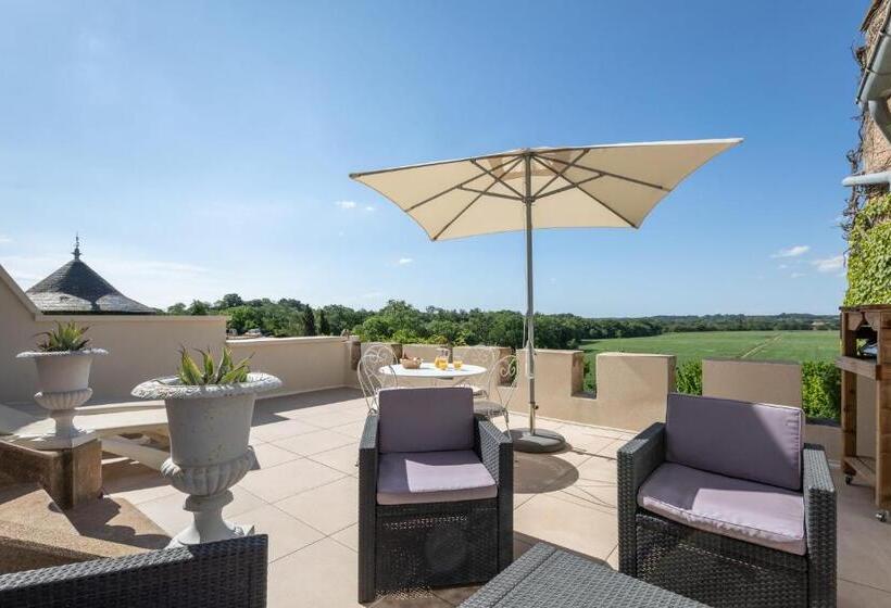 דירת חדר דלוקס, Château Hermitage De Combas