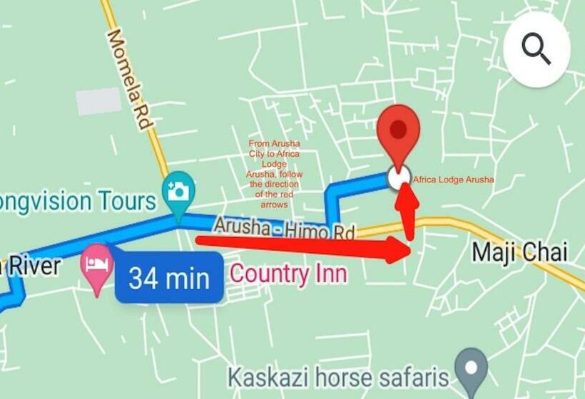 标准单人间, Africa Lodge Arusha