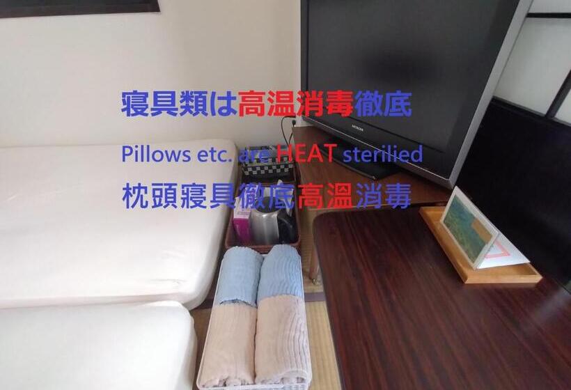 חדר סטנדרט לשלושה, Guesthome Machiya Koza