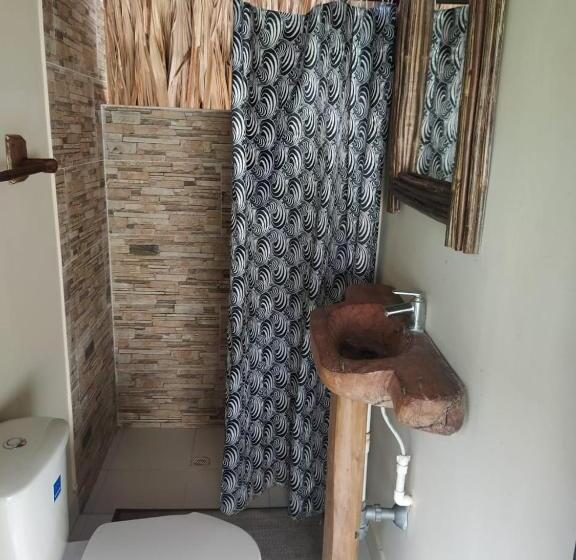 غرفة قياسية رباعية مطلة على البحر, Paraíso Natural Eco