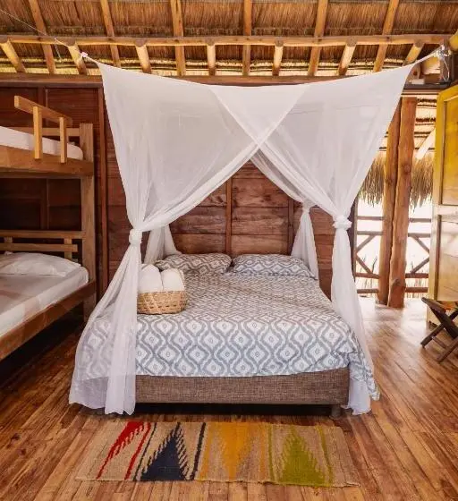 景色の見えるスタンダード4人部屋, Paraíso Natural Eco