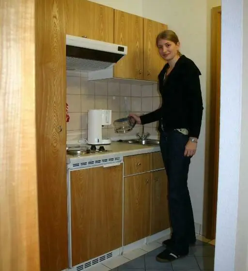 バルコニー付き１ベッドルームアパートメント, Appartement Hotel Finkenhof