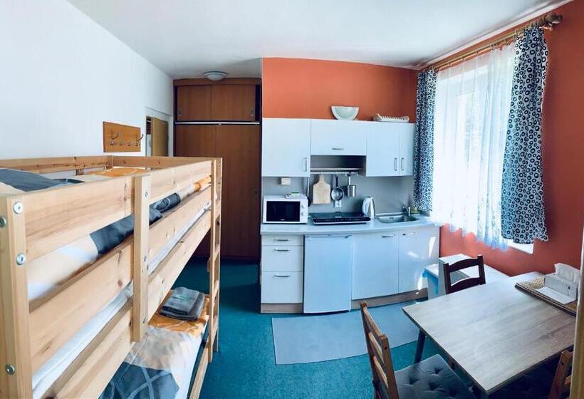 דירת חדר בקומת קרקע, Apartmány Na Horce