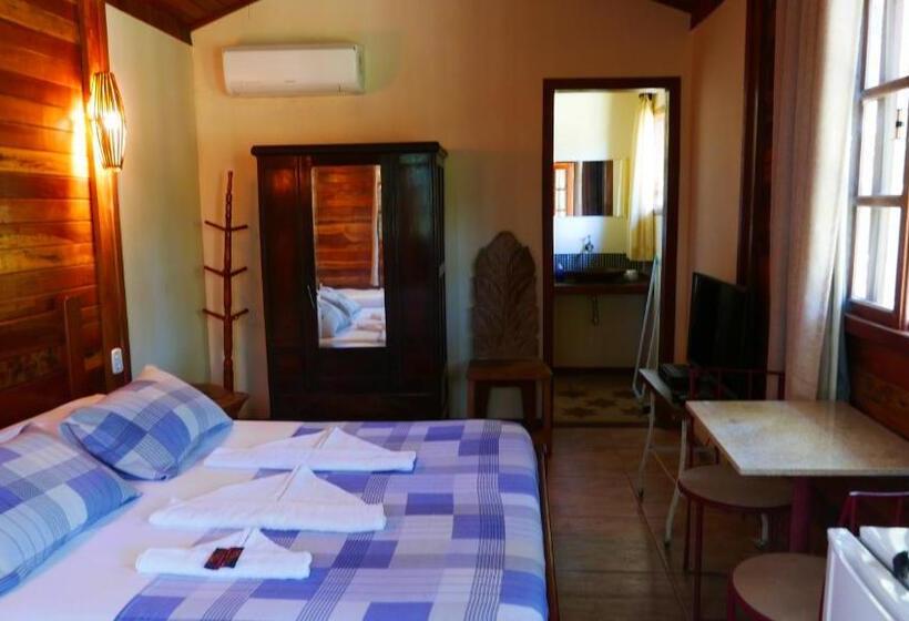 بنجلو قياسى مطلّ علي الحديقة, Pousada Camping Porto Grande