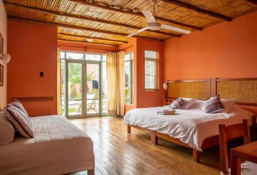 اتاق یک تخته با چشم‌انداز باغ, Chicama Boutique Hotel & Spa