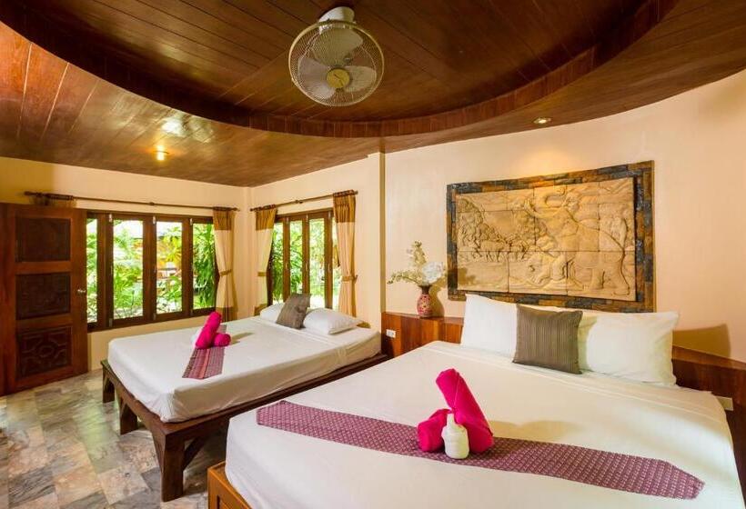 חדר סטנדרט לשלושה עם טרסה, Bottle Beach 1 Resort