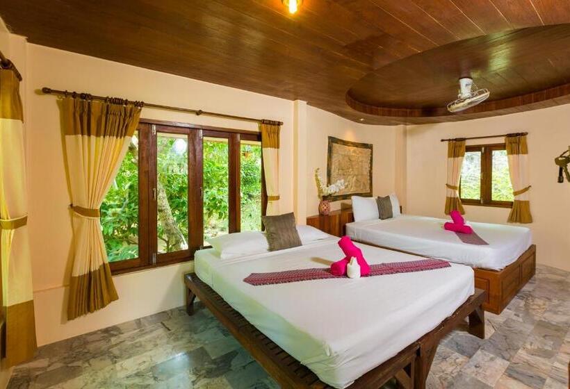 חדר סטנדרט לשלושה עם טרסה, Bottle Beach 1 Resort