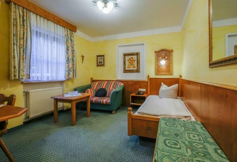 חדר סטנדרט יחיד, Natur Wohlfühlhotel Brunner Hof