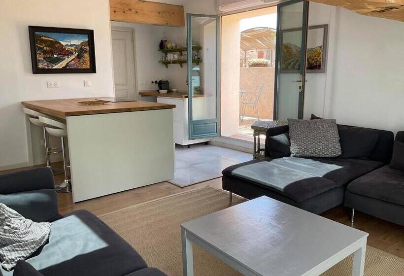 Апартаменты 1 Спальня с Террасой, La Souqueto