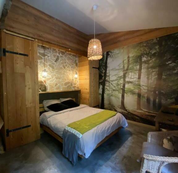 חדר סטנדרט לארבעה, Hôtel Green Ecolodge