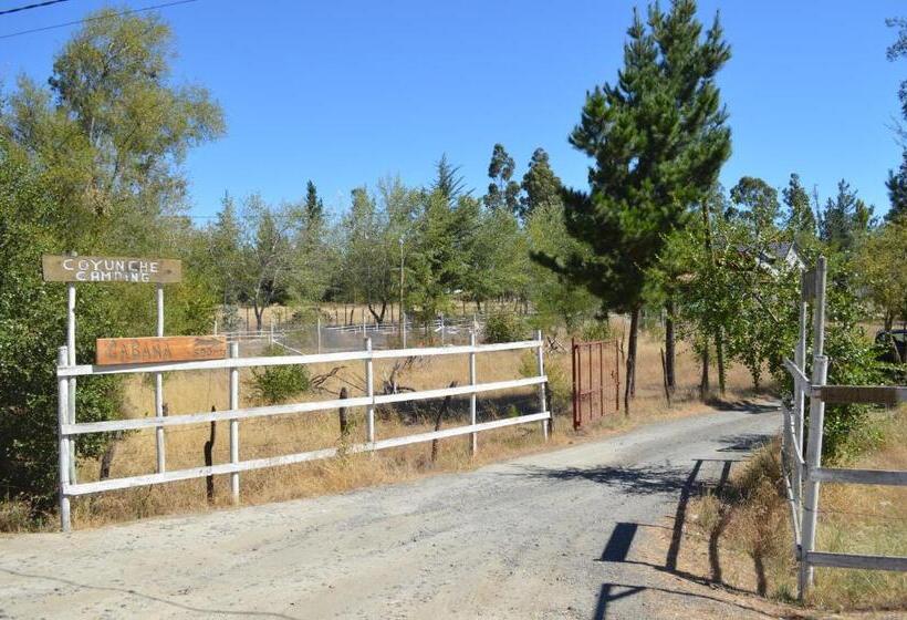 经济四人间 - 带共用浴室, Coyunche Cabañas Y Camping Laja & San Rosendo