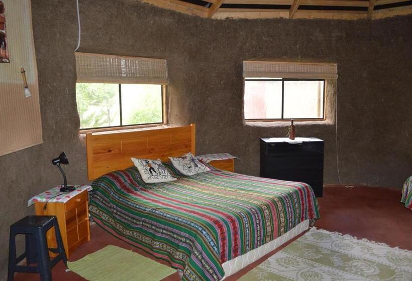 经济四人间 - 带共用浴室, Coyunche Cabañas Y Camping Laja & San Rosendo