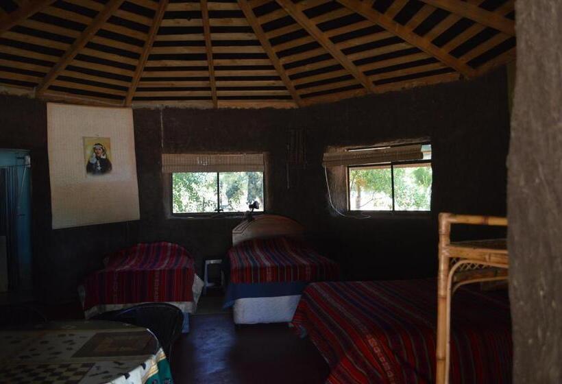 经济四人间 - 带共用浴室, Coyunche Cabañas Y Camping Laja & San Rosendo