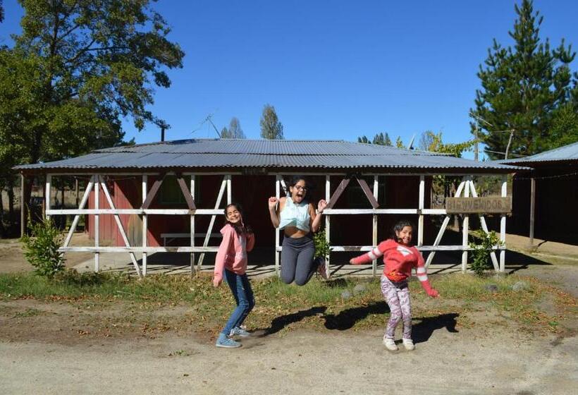 带2个双人床的标准工作室, Coyunche Cabañas Y Camping Laja & San Rosendo