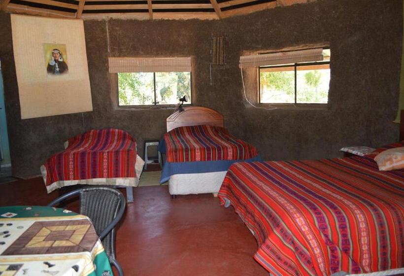 이코노미 쿼드러플룸(공용 화장실), Coyunche Cabañas Y Camping Laja & San Rosendo