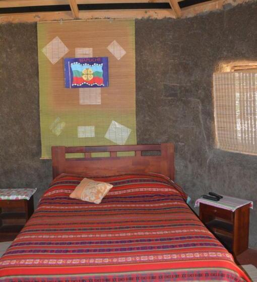 经济四人间 - 带共用浴室, Coyunche Cabañas Y Camping Laja & San Rosendo