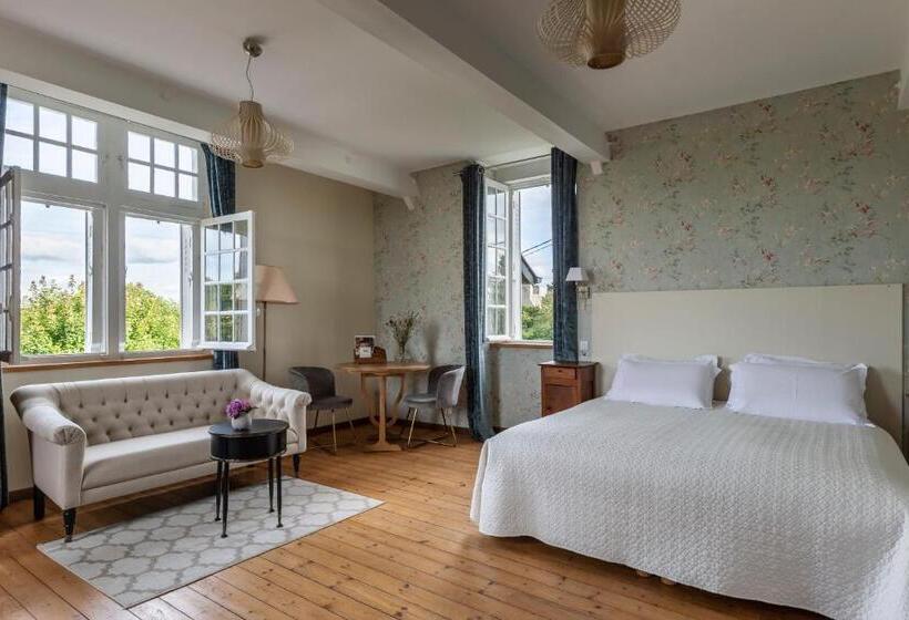 חדר דלוקס נוף לגינה, Clerval Maison D Hôtes Et Gîtes