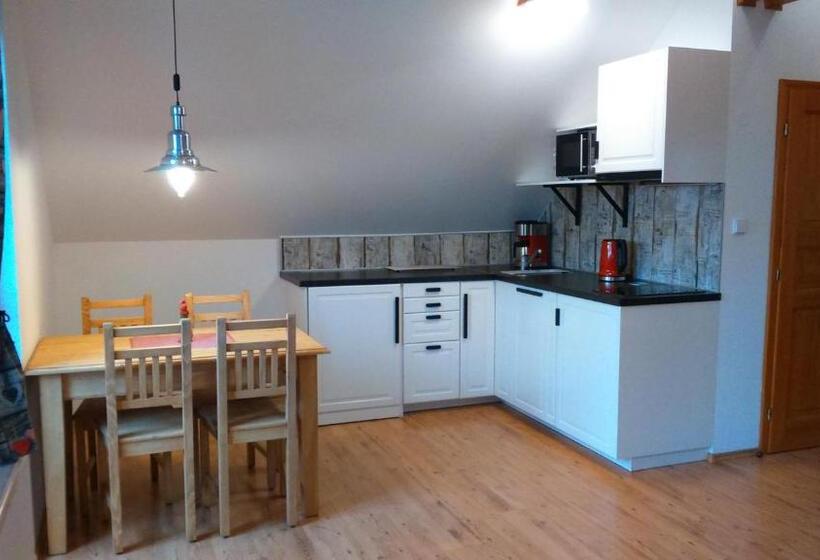 דירה בת חדר שינה 1 עם מרפסת, Pension Polubný 922