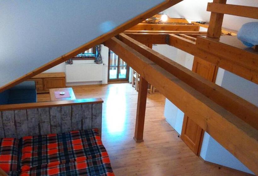 דירה בת חדר שינה 1 עם מרפסת, Pension Polubný 922