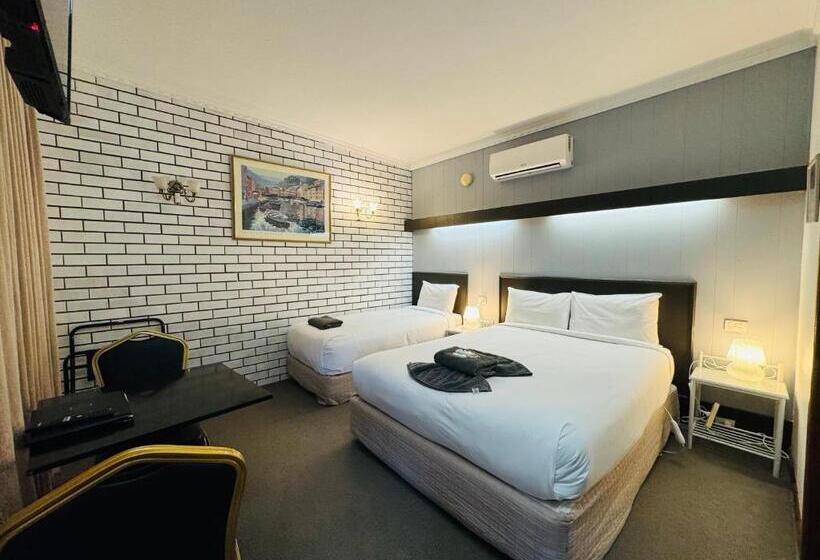 חדר סטנדרט מותאם לאדם עם מוגבלויות, Motel St Arnaud