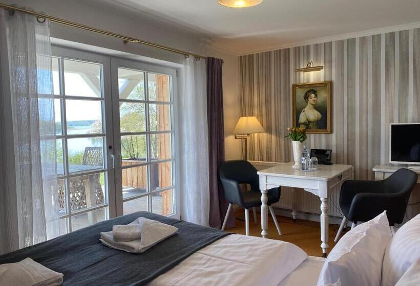 テラス付きスタンダードルーム, Seehotel Lichtenberg