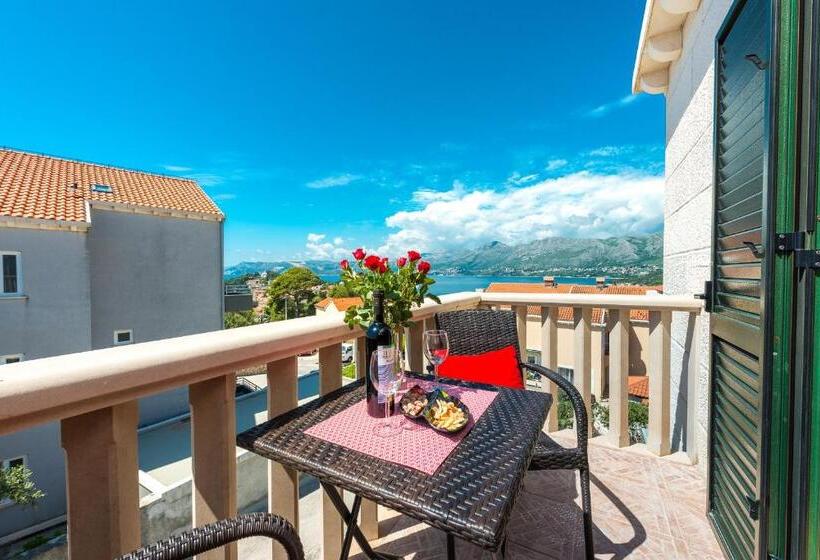 1침실 수피리어 아파트 바다 전망, Cina Apartments