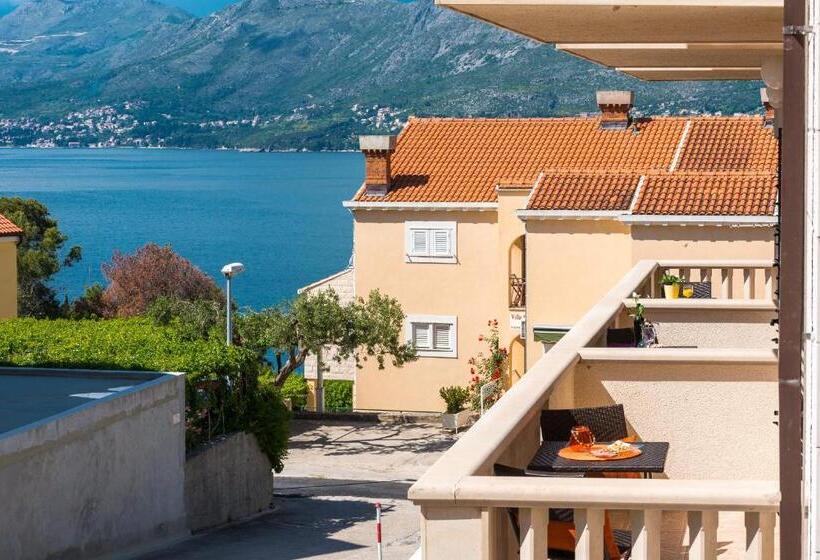 스탠다드 발코니 룸 바다 전망, Cina Apartments