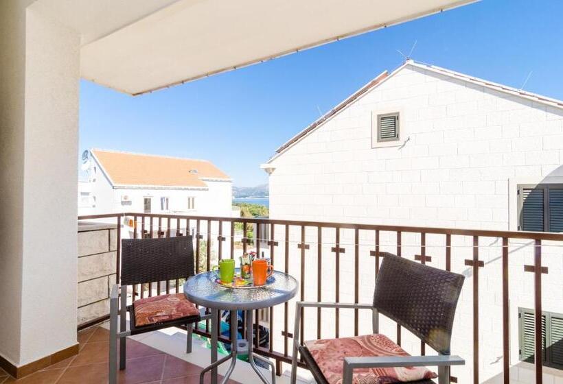 스탠다드 발코니 룸 측면 바다 전망, Cina Apartments