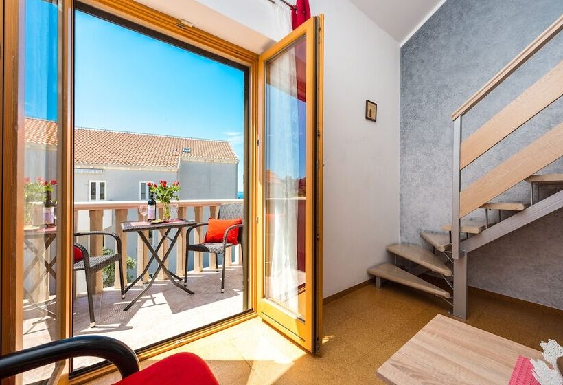 1침실 수피리어 아파트 바다 전망, Cina Apartments