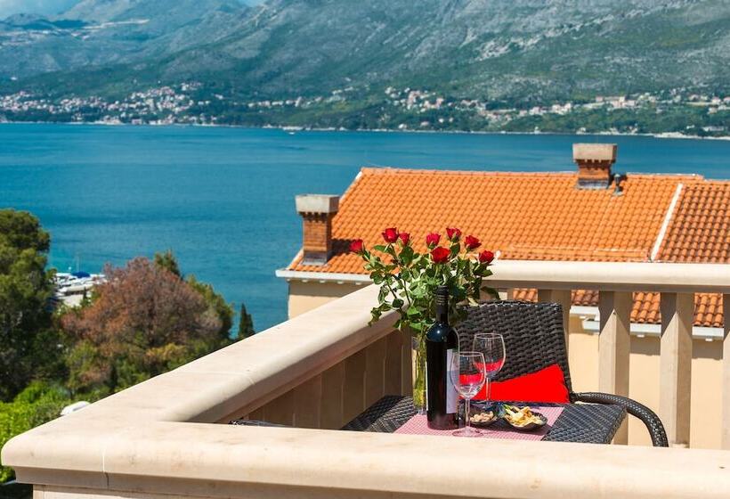 1침실 수피리어 아파트 바다 전망, Cina Apartments