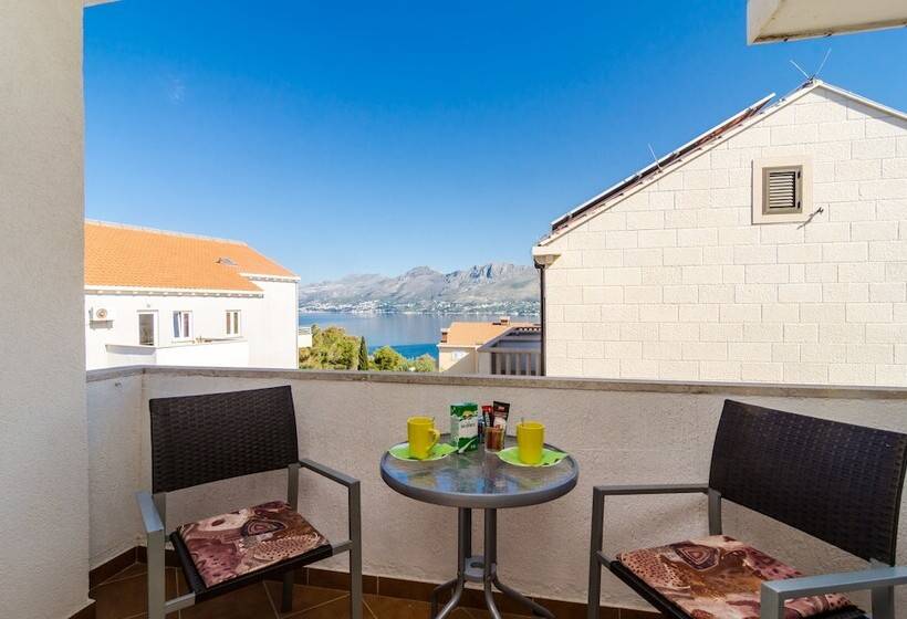 스탠다드 발코니 룸 바다 전망, Cina Apartments