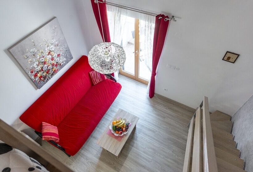 1침실 수피리어 아파트 바다 전망, Cina Apartments