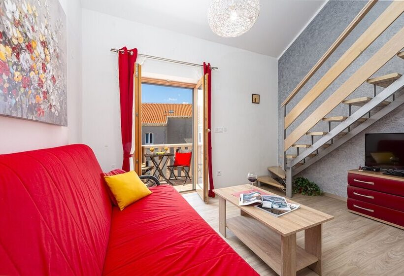 1침실 수피리어 아파트 바다 전망, Cina Apartments