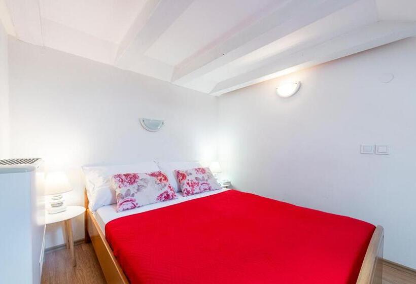 발코니가 있는 바다전망 스탠다드 스튜디오, Cina Apartments