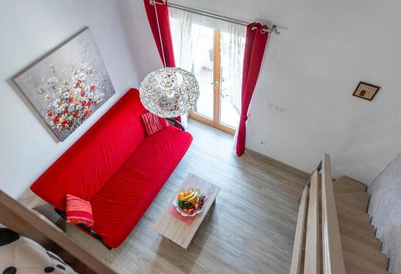 1침실 수피리어 아파트 바다 전망, Cina Apartments