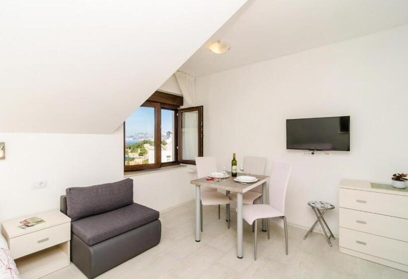 스탠다드 스튜디오 바다 전망, Cina Apartments