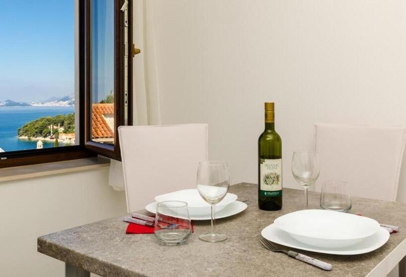 스탠다드 스튜디오 바다 전망, Cina Apartments