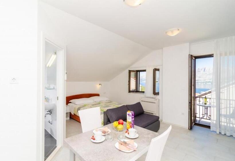 수피리어 스튜디오 바다 전망, Cina Apartments