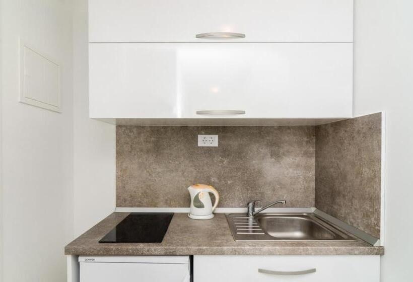 스탠다드 스튜디오 정원 전망, Cina Apartments